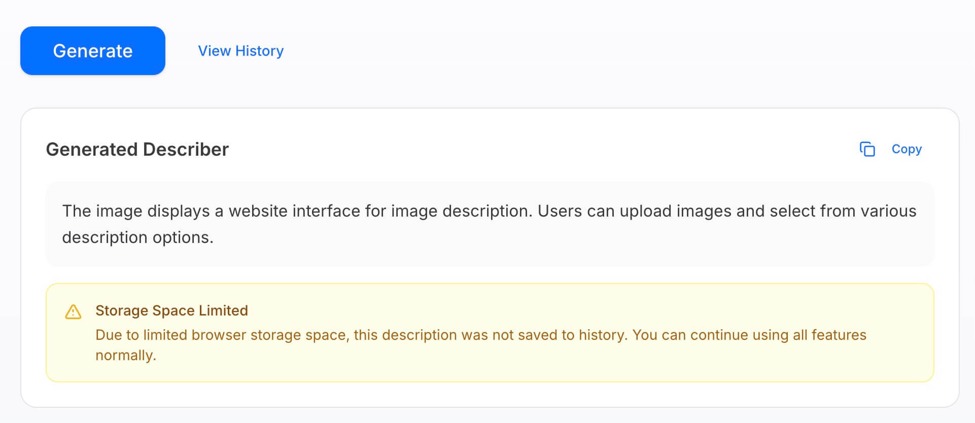 How to describe image step 3
